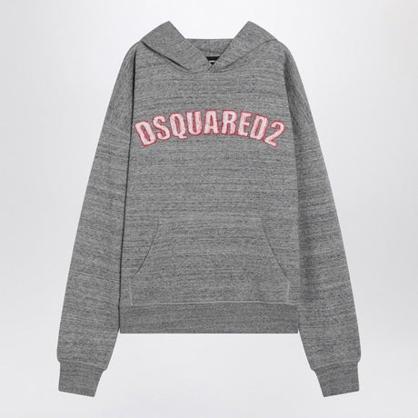 DSQUARED2 Cotton Hoodie with Logo - SS25