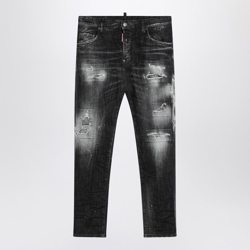 DSQUARED2 Slim Fit Distressed Denim Jeans