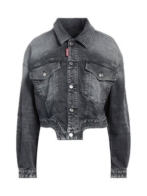 DSQUARED2 Women's Raw Cut Denim Jacket