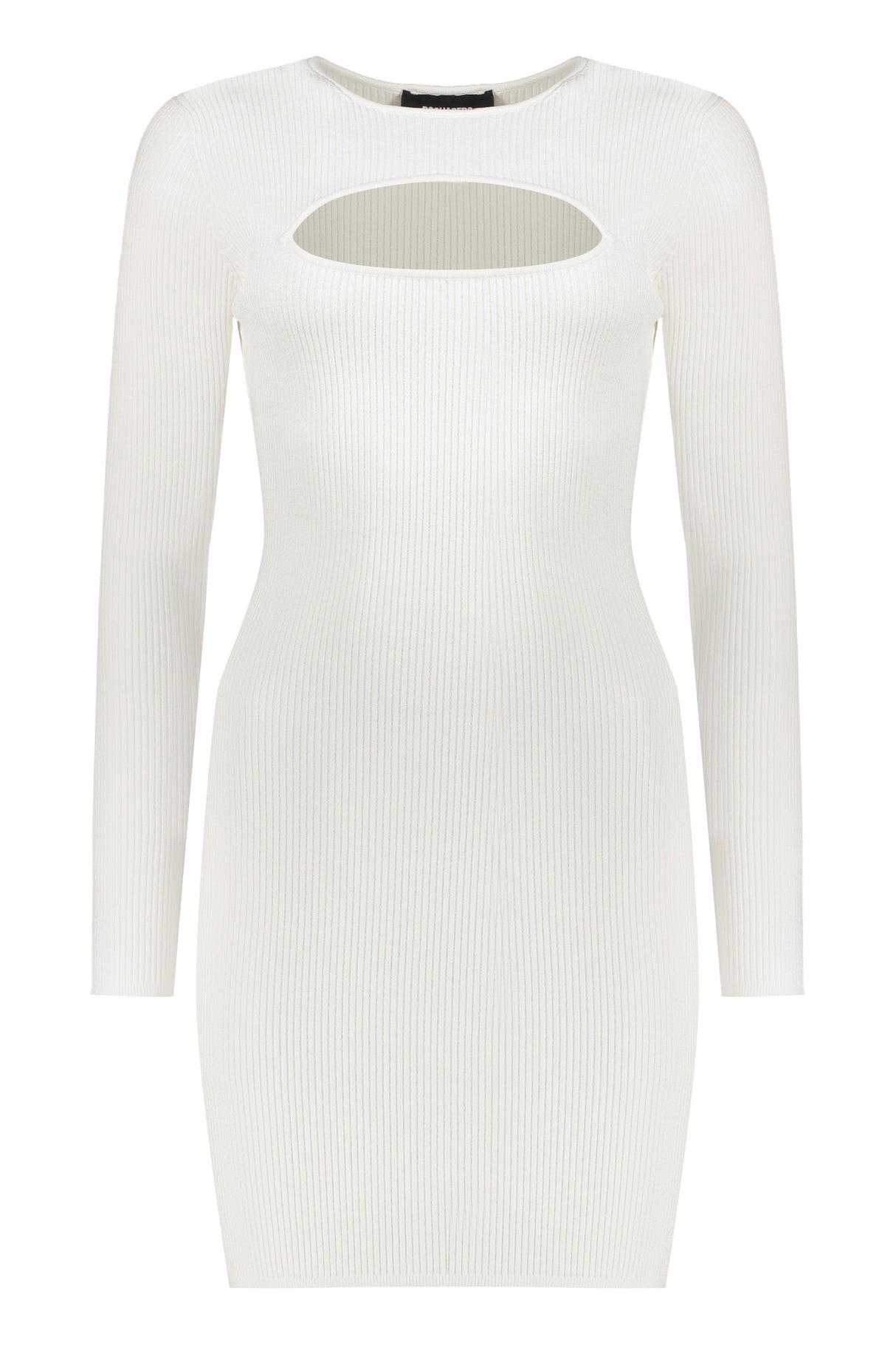 DSQUARED2 Knit Mini-Dress with Cut-Out Detail