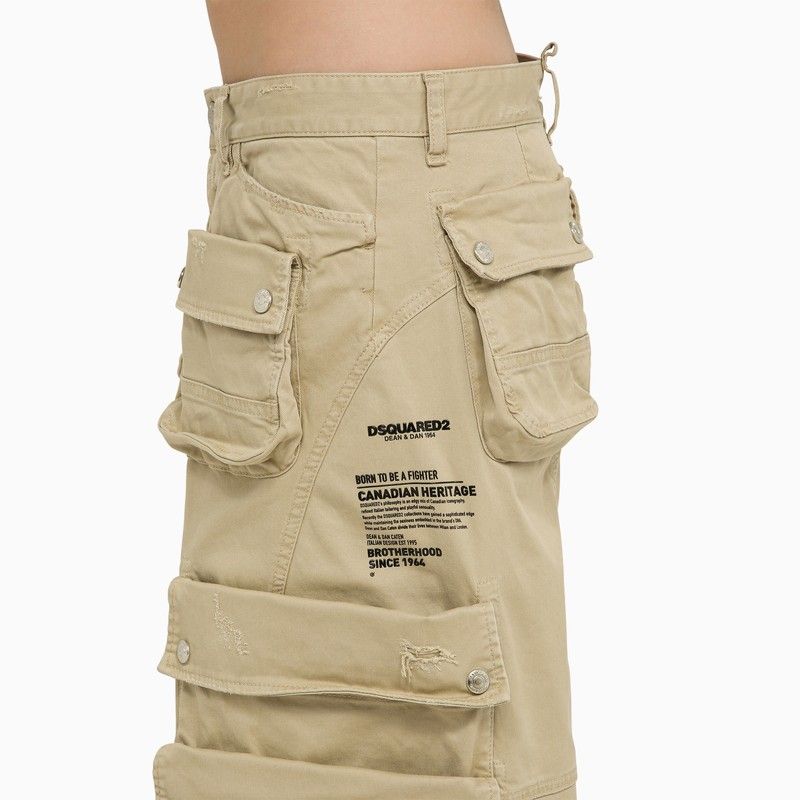 DSQUARED2 Multi-Pocket Cargo Trousers for Women