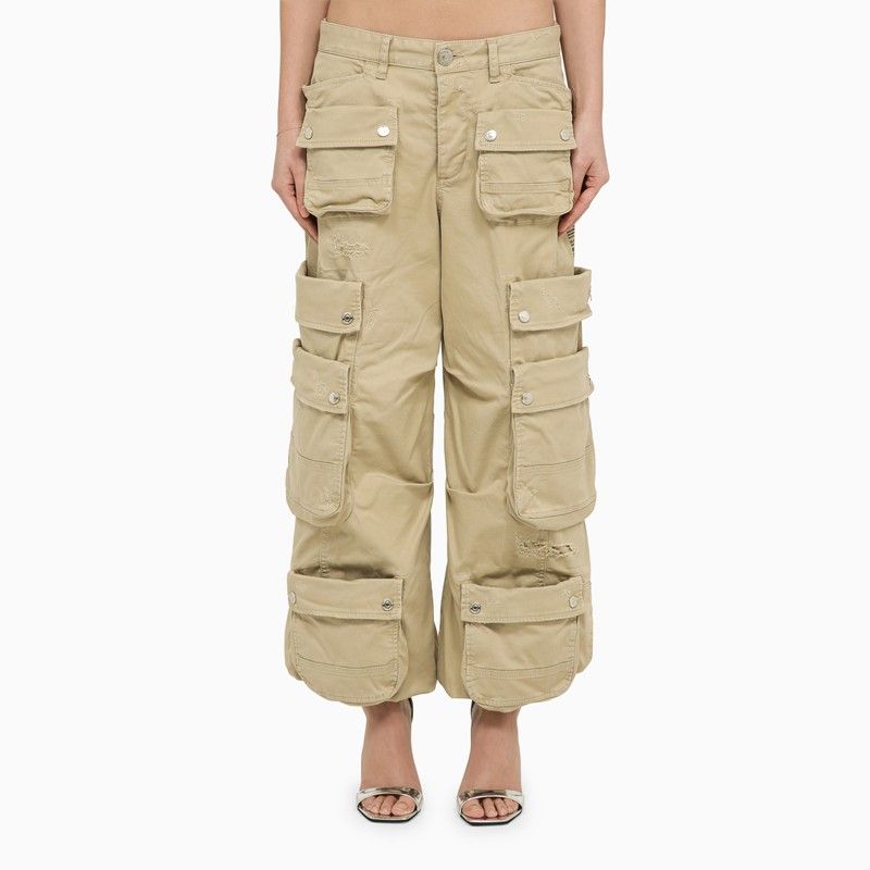 DSQUARED2 Multi-Pocket Cargo Trousers for Women