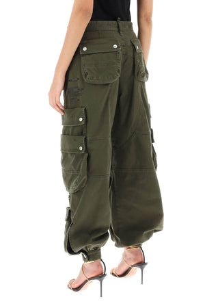 DSQUARED2 Multi-Pocket Cargo Trousers for Women