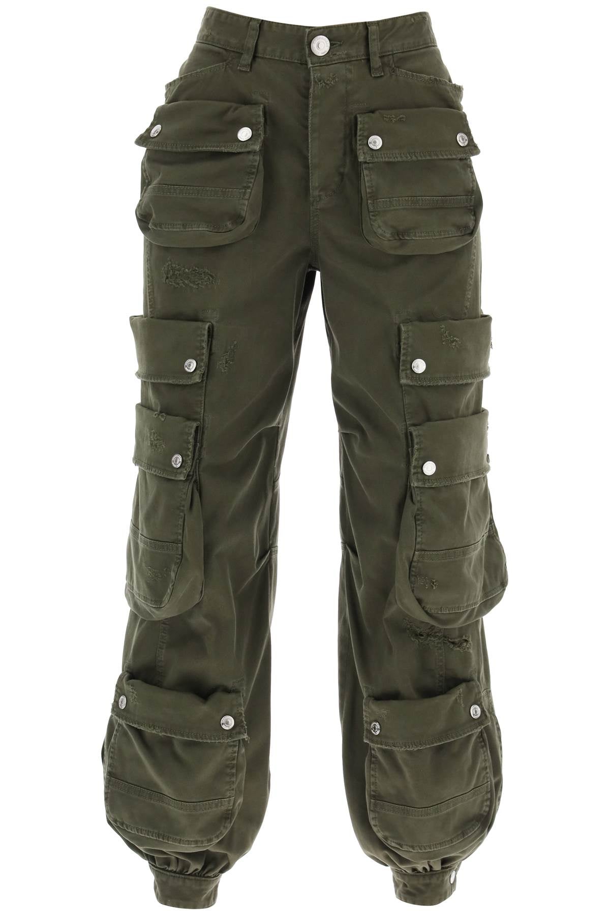 DSQUARED2 Multi-Pocket Cargo Trousers for Women