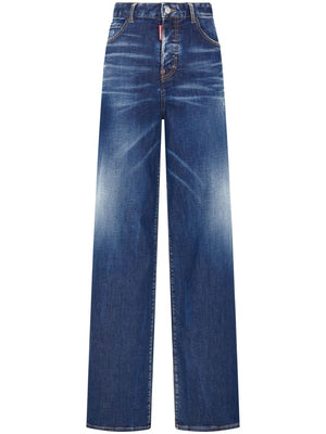 DSQUARED2 Wide Leg Jeans - Women's Size 40