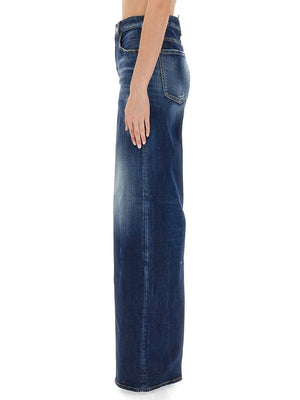 DSQUARED2 Wide Leg Jeans - Women's Size 40