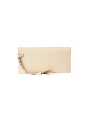 MAISON MARGIELA Mini Four Stitches Logo Wallet - Beige