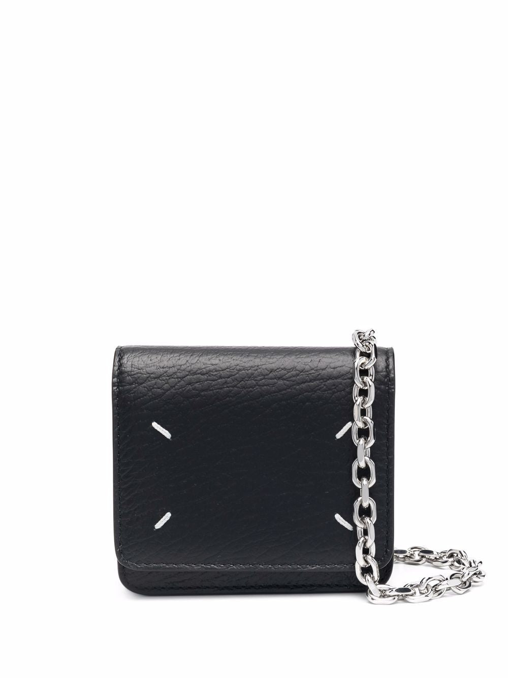 MAISON MARGIELA Mini Chain Wallet with Four-Stitch Detail