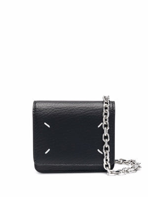 MAISON MARGIELA Mini Chain Wallet with Four-Stitch Detail