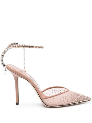 JIMMY CHOO Black Dégradé Crystal Pumps for Women