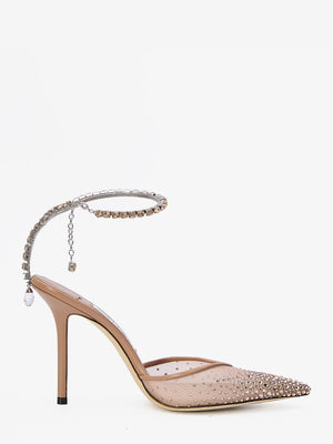 JIMMY CHOO Black Dégradé Crystal Pumps for Women