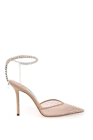 JIMMY CHOO Black Dégradé Crystal Pumps for Women