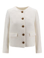 SAULINA Chic Cotton Blazer for Women - IT Size