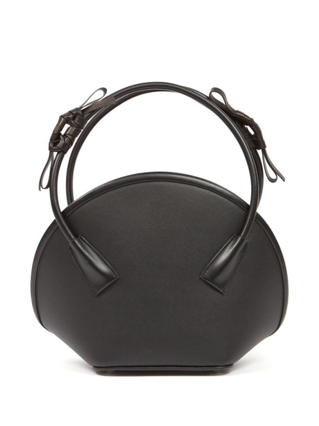 MAISON MARGIELA Mini Leather Handbag with Bow Detailing