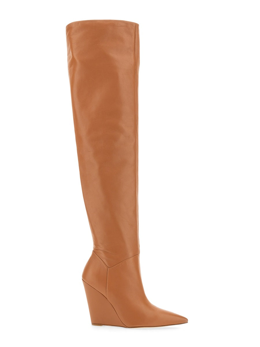 STUART WEITZMAN Chic 10 cm Wedge Boot for Women