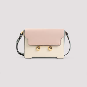 MARNI Medium Leather Shoulder Handbag - Stylish Elegance for SS25