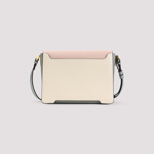 MARNI Medium Leather Shoulder Handbag - Stylish Elegance for SS25