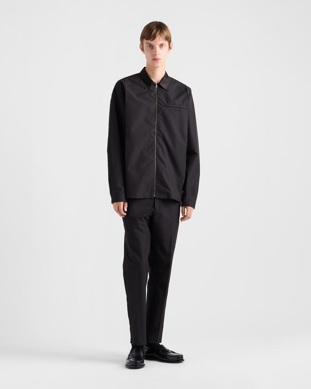 PRADA Classic Cotton Shirt for Men - SS25 Collection