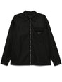 PRADA Men's Eco-Friendly Recycled Polyamide Shirt