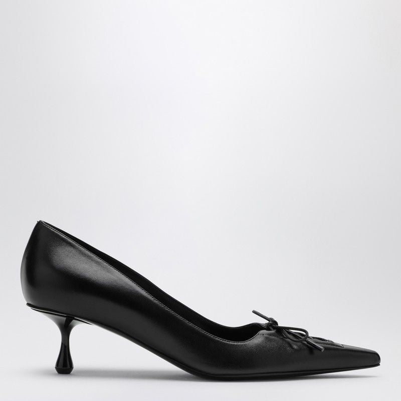 JIMMY CHOO Medium Leather Pointed Toe Pumps