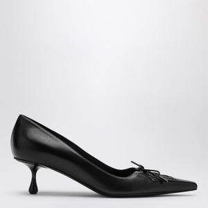 JIMMY CHOO Medium Leather Pointed Toe Pumps