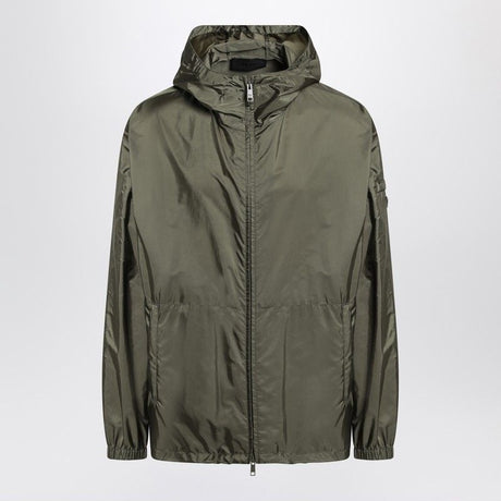 PRADA Hooded Military Jacket in Recycled Fabric