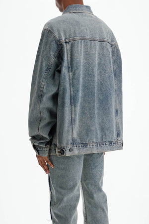 MM6 MAISON MARGIELA Boxy Denim Jacket - Size 48