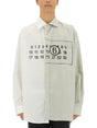 MM6 MAISON MARGIELA Cotton Printed Shirt - Size 50 IT