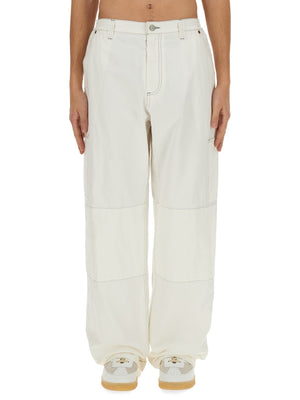 MM6 MAISON MARGIELA Regular Fit Cotton Canvas Pants - Size M