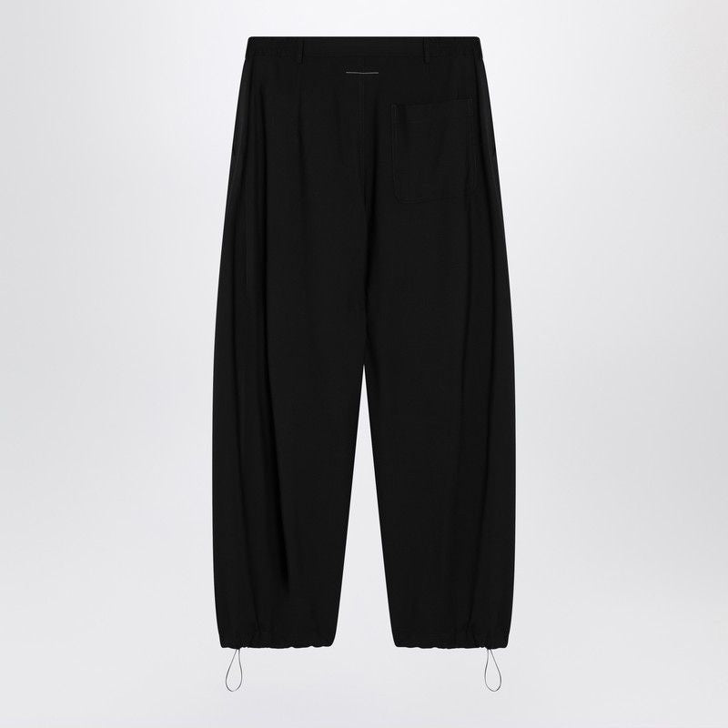 MM6 MAISON MARGIELA Virgin Wool Pants with Zip Closure for Men