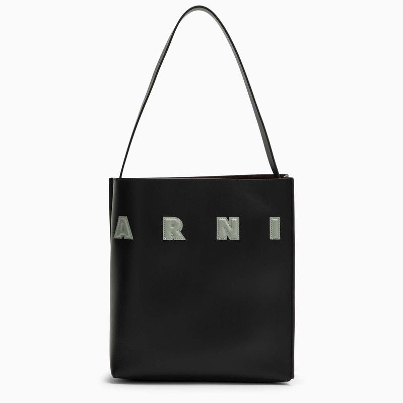 MARNI Mini Hobo Handbag with Embossed Logo