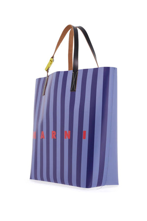 MARNI Striped Tribeca Tote Handbag