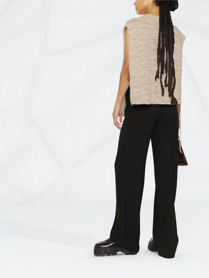 MAISON MARGIELA Oversized Knit Vest for Women - FW23 Collection