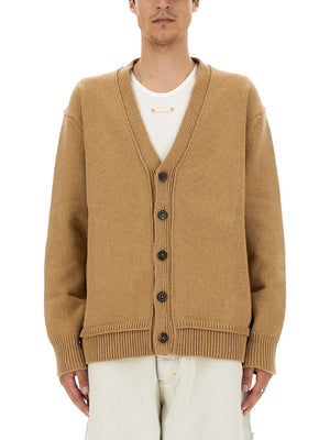 MAISON MARGIELA Regular Fit V-Neck Cardigan - Size L