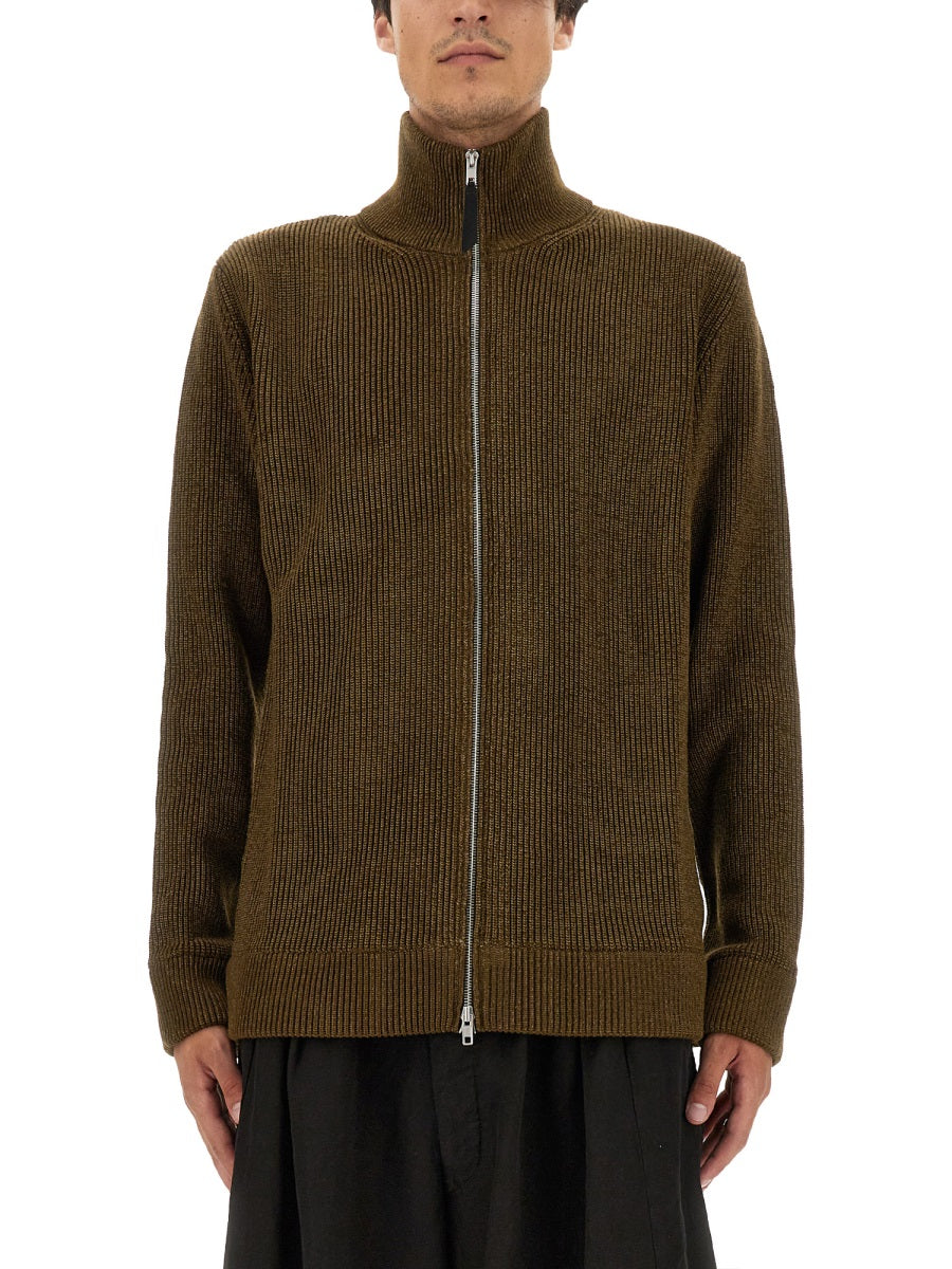 MAISON MARGIELA Zip-Up Cardigan - Regular Fit, Size L