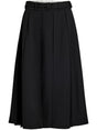 PATOU Signature Pleated Midi Skirt