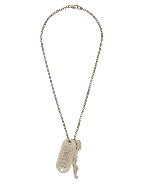 MM6 MAISON MARGIELA Elegant Key Necklace for Women