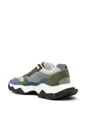 DSQUARED2 Wave Low-Top Sneakers in Luxurious Triple Colors