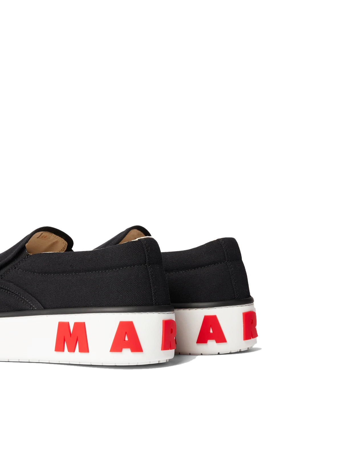 MARNI Men's Logo Slip-On Sneakers