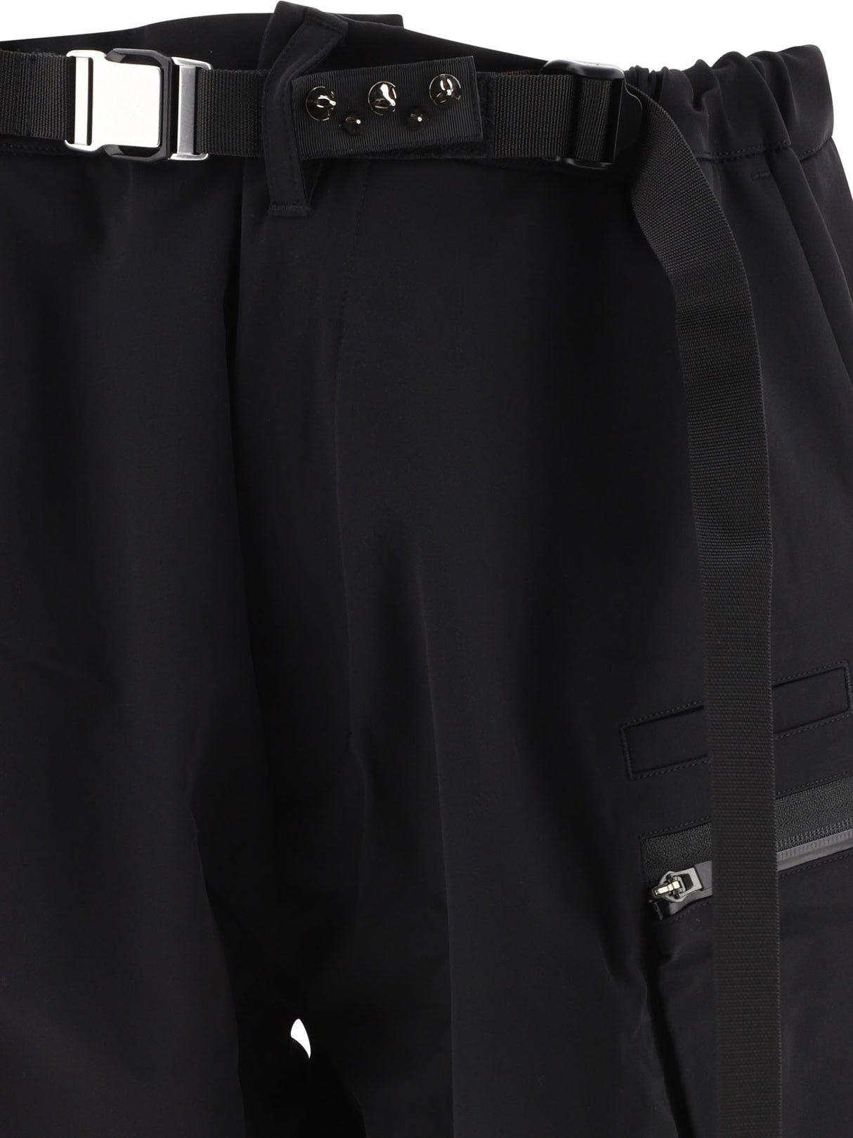 ACRONYM メンズブラックユーティリティショーツ - SS24コレクション