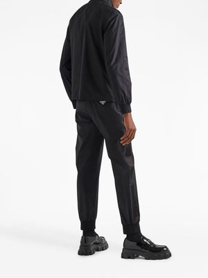 PRADA Silk Blend Trousers for Men - SS24 Collection