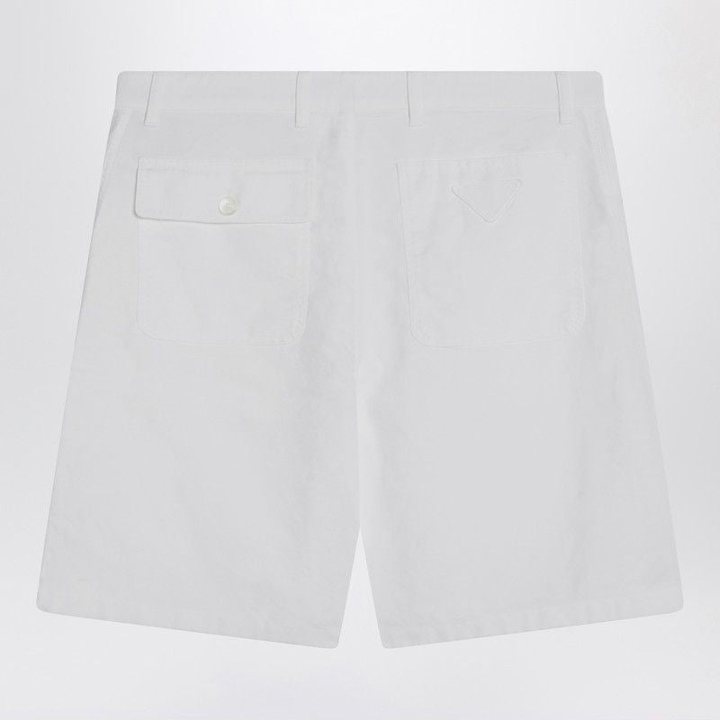 PRADA Men's Cotton Mini Shorts