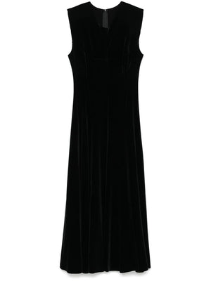 NORMA KAMALI Velvet Midi Dress