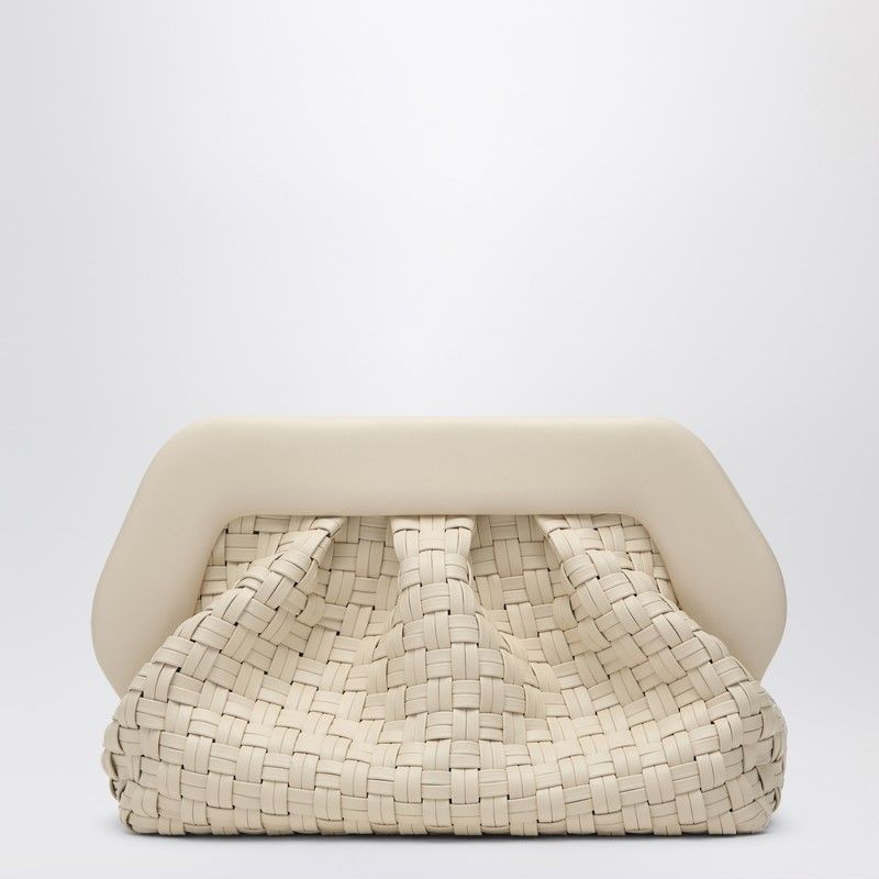 THEMOIRè Mini Woven Clutch in Eco Leather