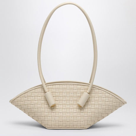 THEMOIRè Mini Olympia Woven Eco-Leather Shoulder Handbag