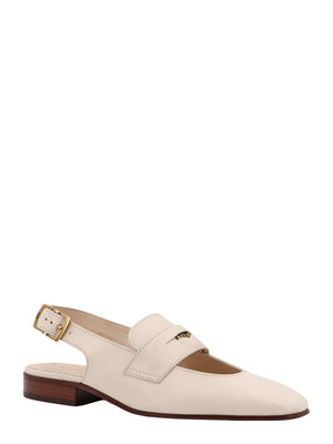 TOD'S Leather Slingback Loafer