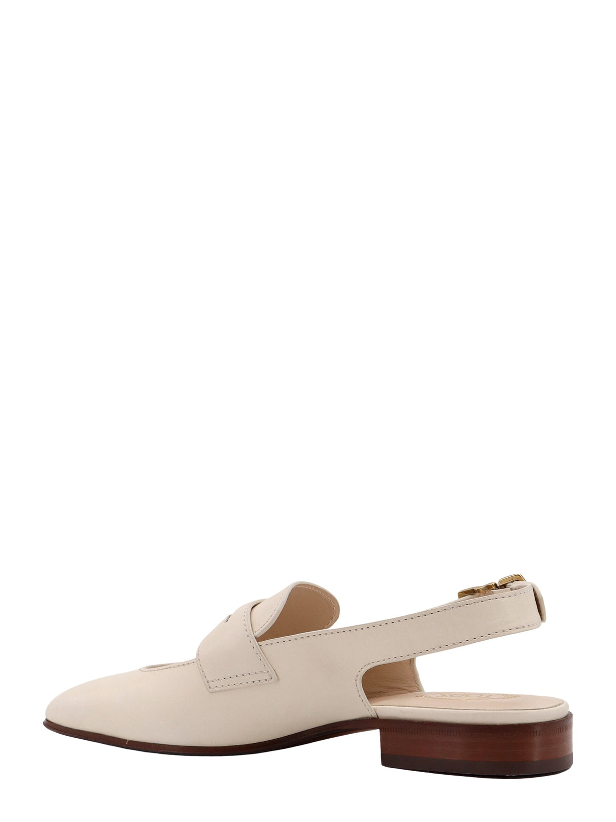 TOD'S Leather Slingback Loafer