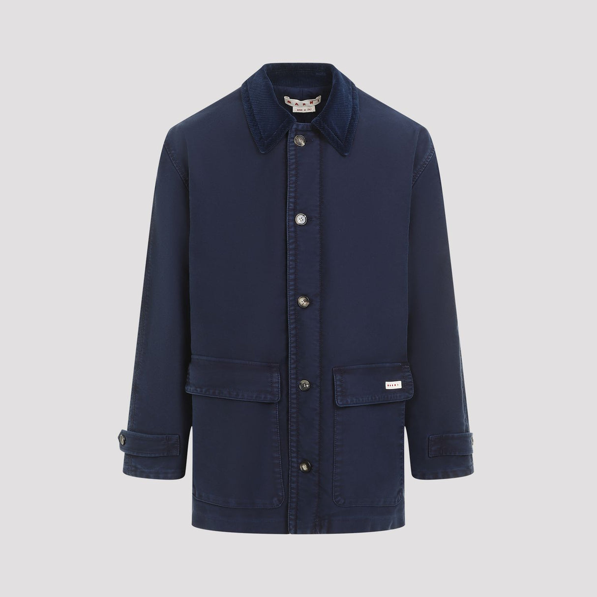 MARNI Men's Cotton Outerwear Jacket