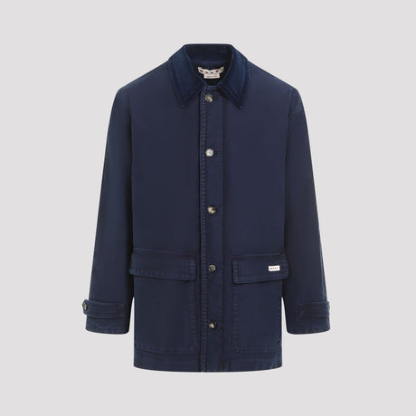 MARNI Men's Cotton Outerwear Jacket