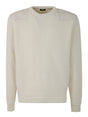 ZEGNA Wool and Cashmere Crew Neck Sweater for Men